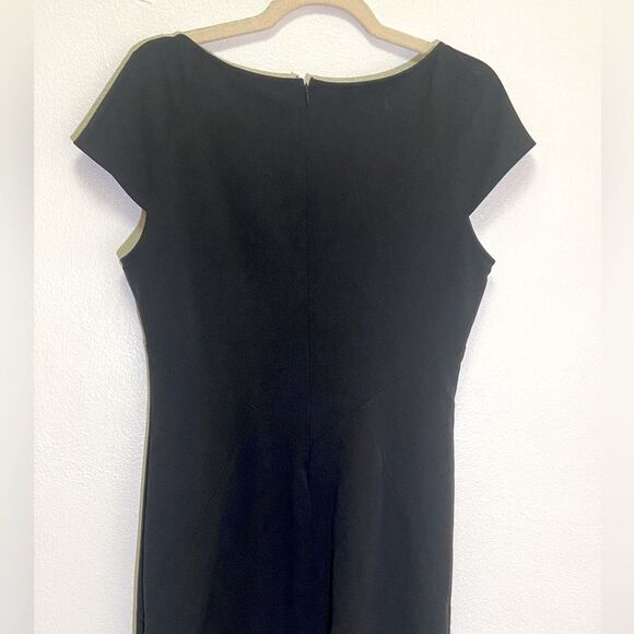 New York Company - Black Stretch Cocktail Sheath Dress - Size 8 - Picture 7 of 8